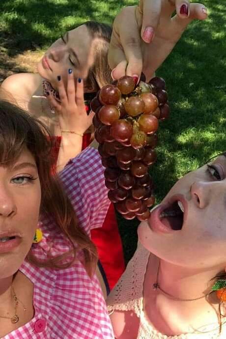 Three Instagram Models Have a Picnic
